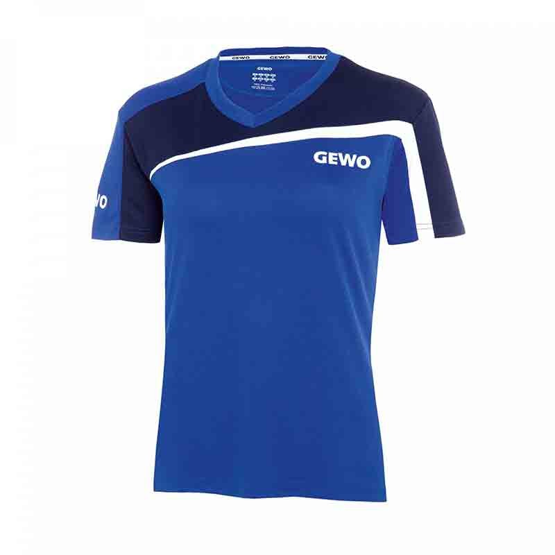 T-shirt Gewo Lady S18-3 bleu et bleu foncé